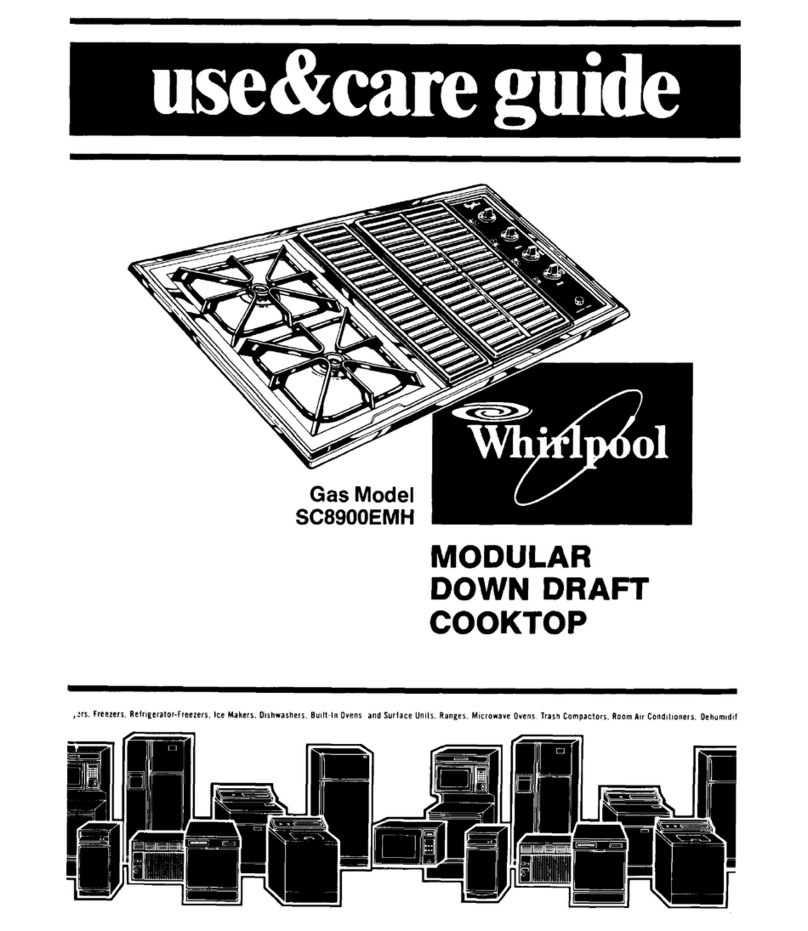 Whirlpool SC8900EMH Use & care guide