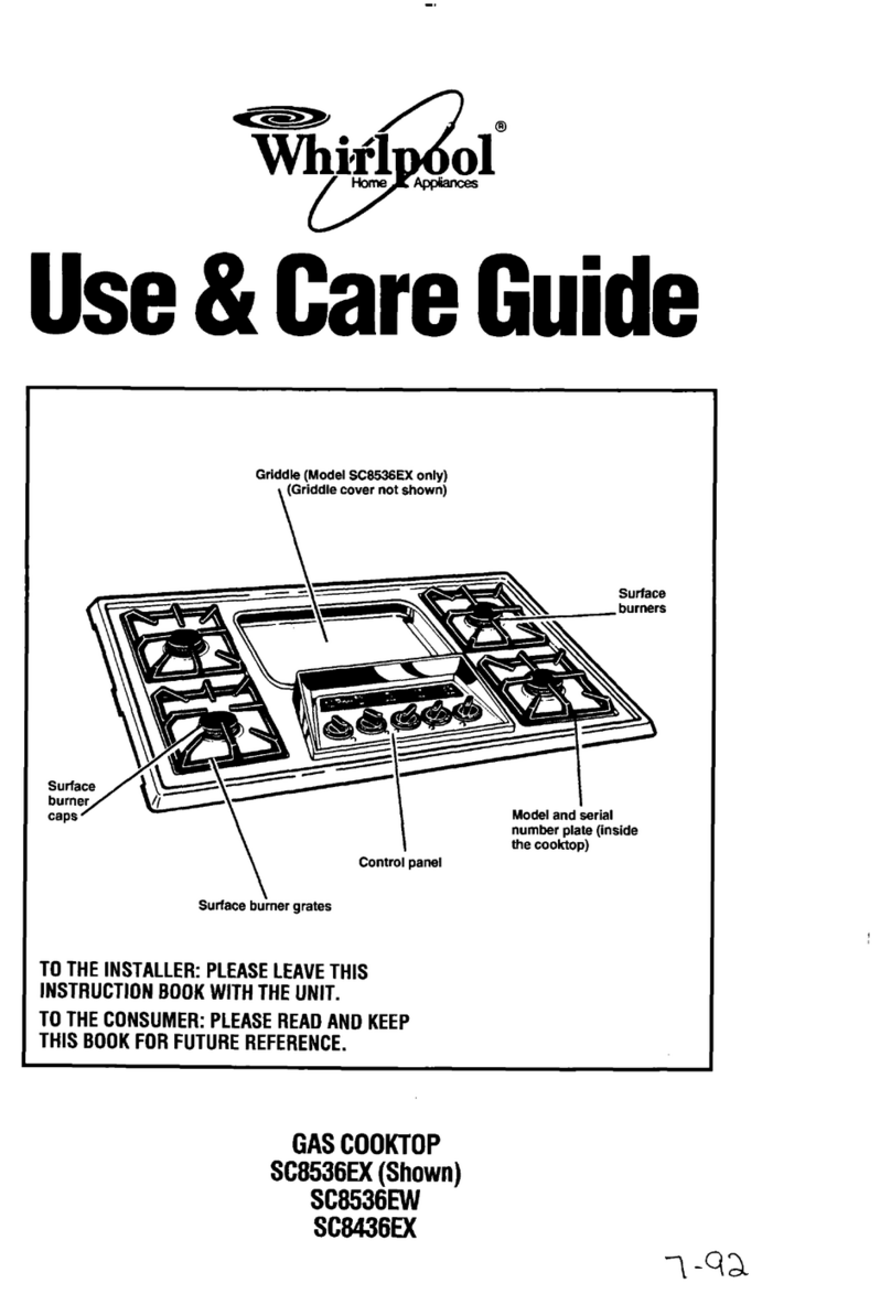 Whirlpool SC6536W Use & care guide