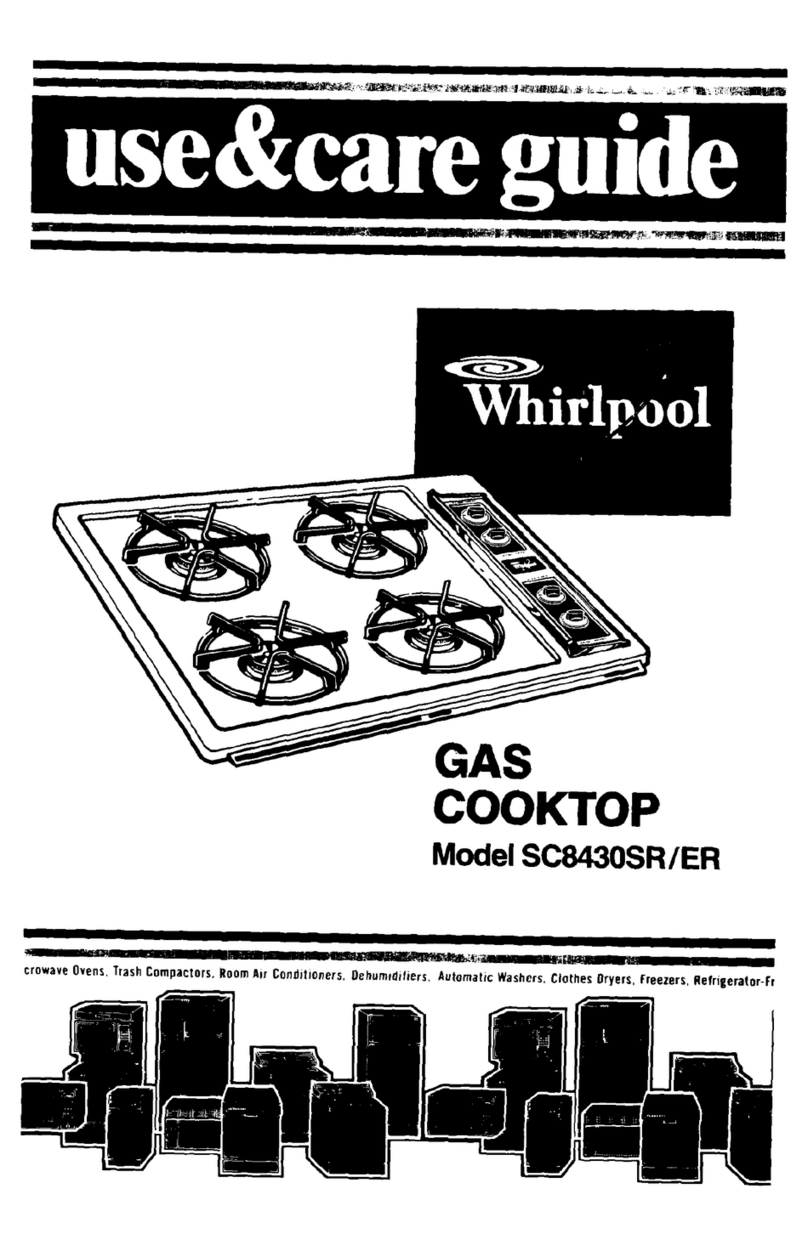 Whirlpool SC8430ER User manual