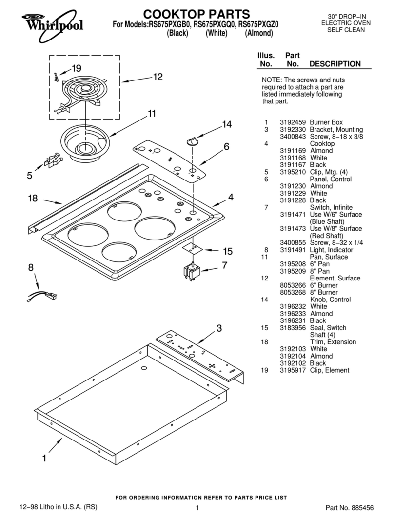 Whirlpool RS675PXGB0 User manual
