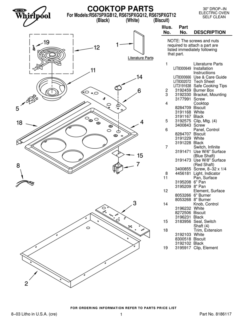 Whirlpool RS675PXGB12 parts list Whirlpool RS675PXGB12 parts list