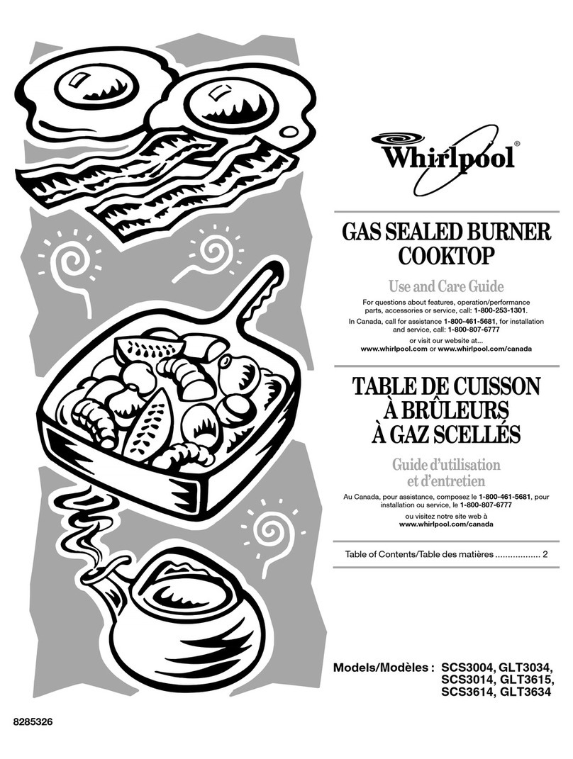 Whirlpool GLT3034 Use and care guide Whirlpool GLT3034 Use and care guide
