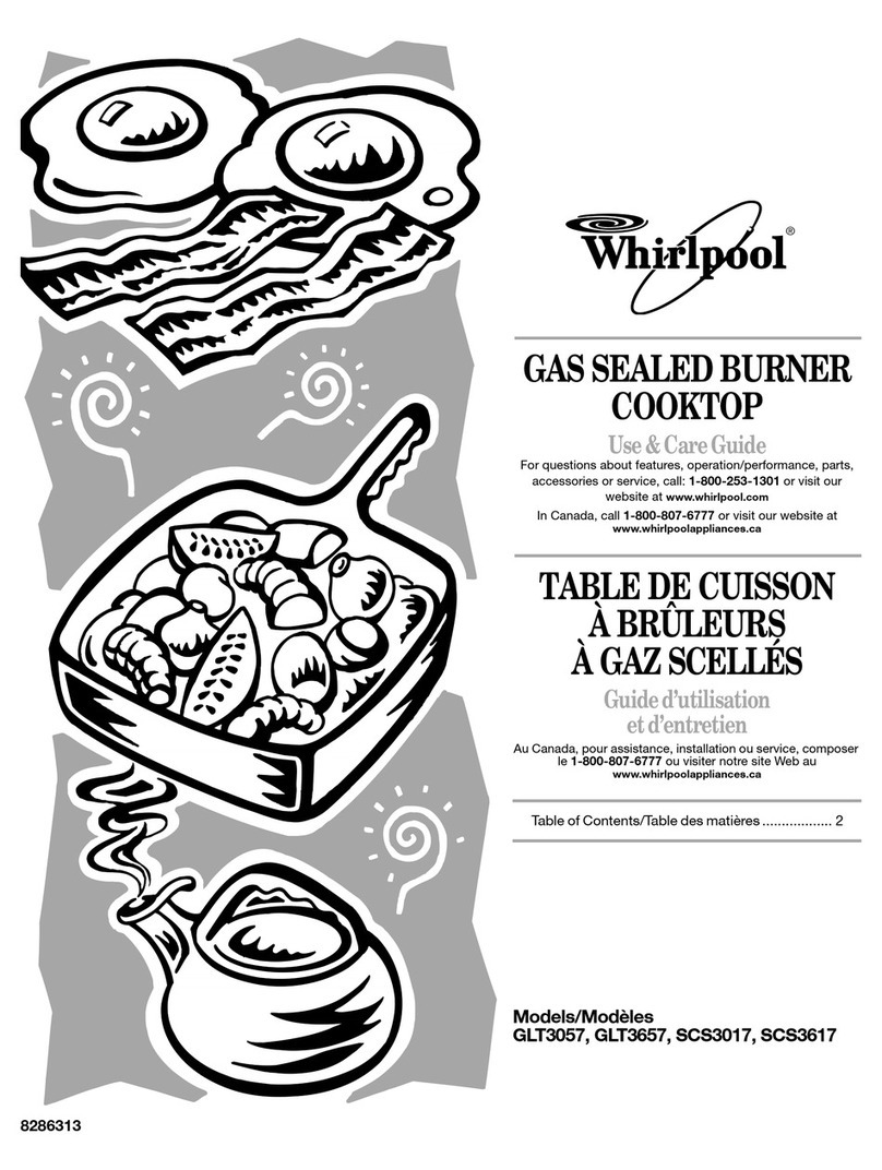 Whirlpool GLT3057 Use & care guide