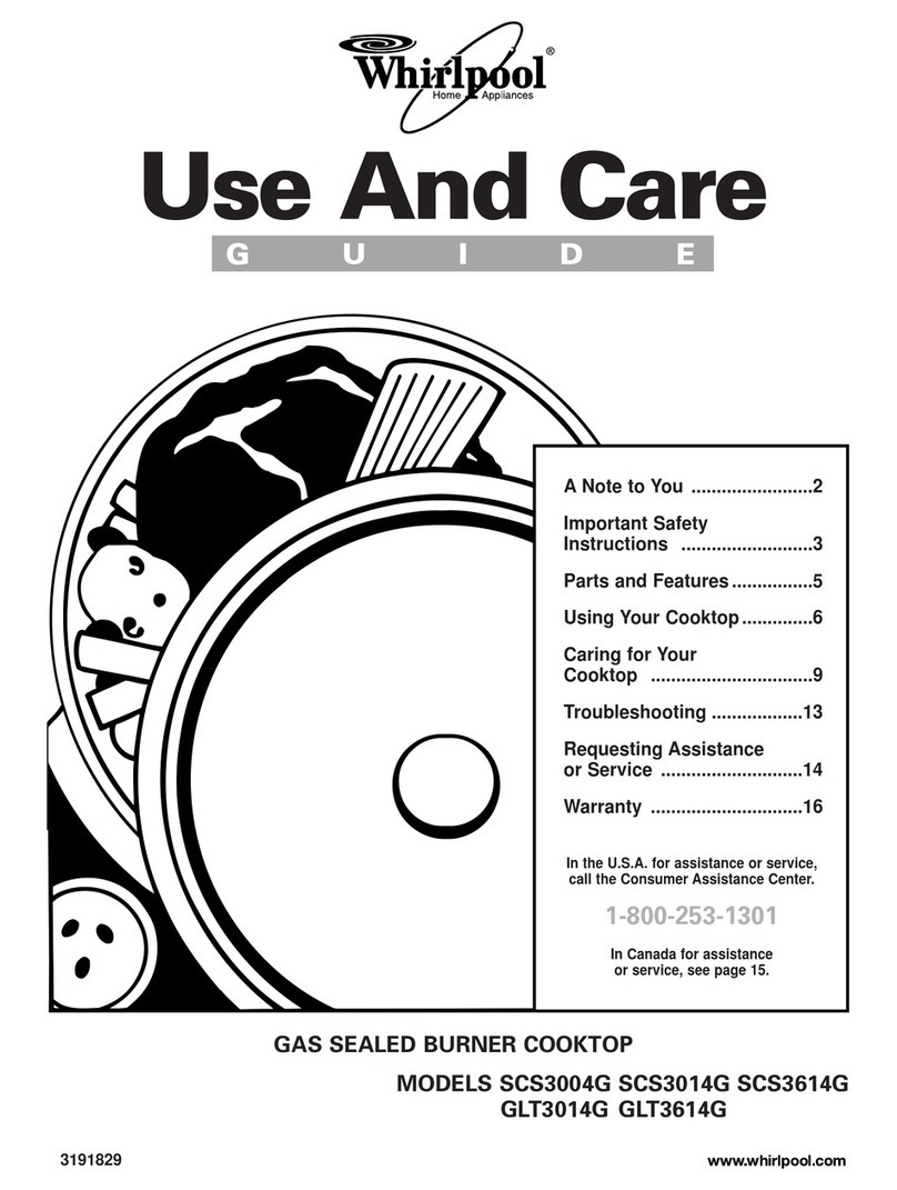 Whirlpool GLT3014G Use and care guide