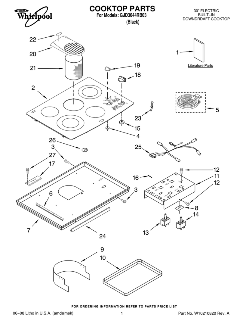Whirlpool GJD3044RB03 parts list Whirlpool GJD3044RB03 parts list