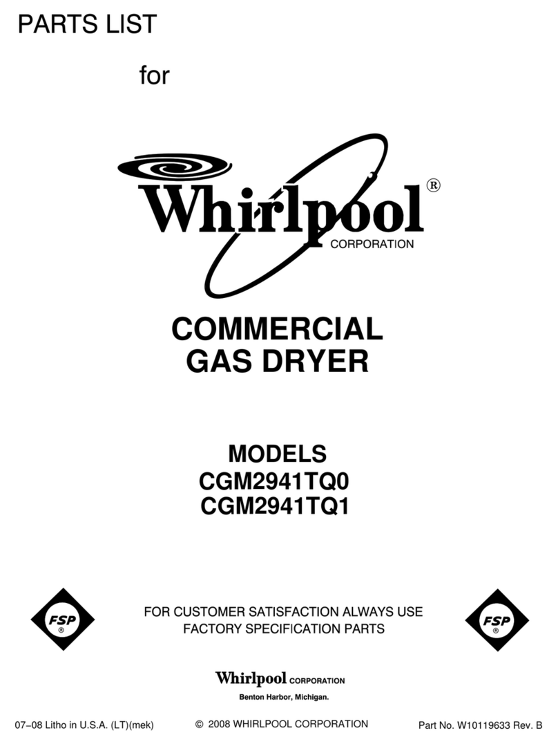Whirlpool CGM2941TQ0 parts list
