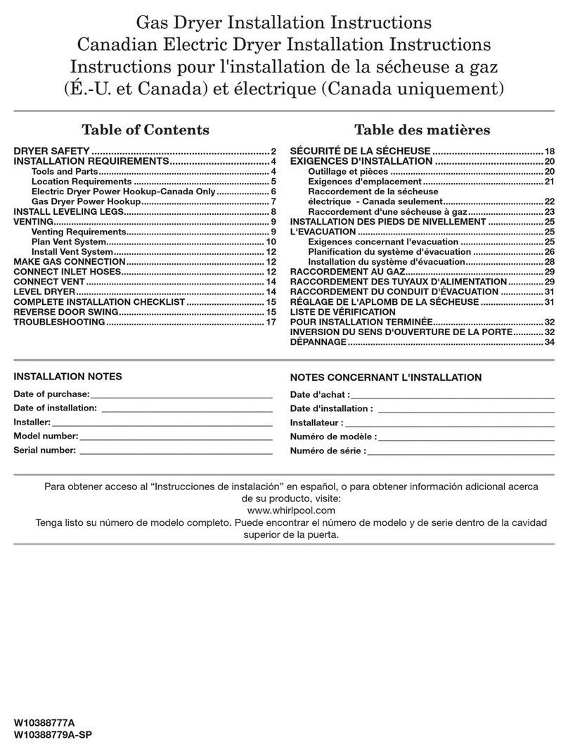 Whirlpool W10388777A installation instructions
