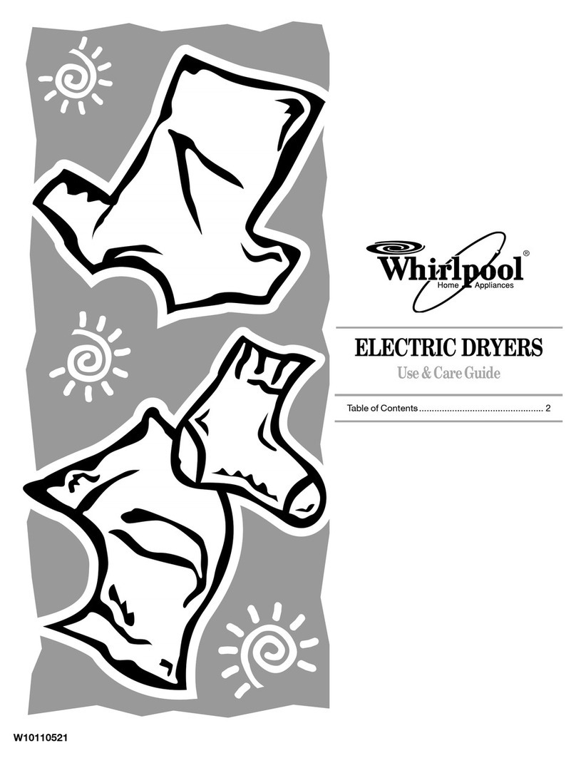 Whirlpool W10110521 Use & care guide