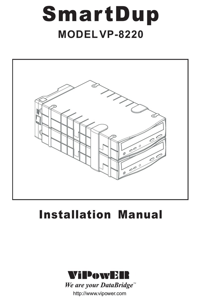 VIPowER SmartDup VP-8220 installation manual