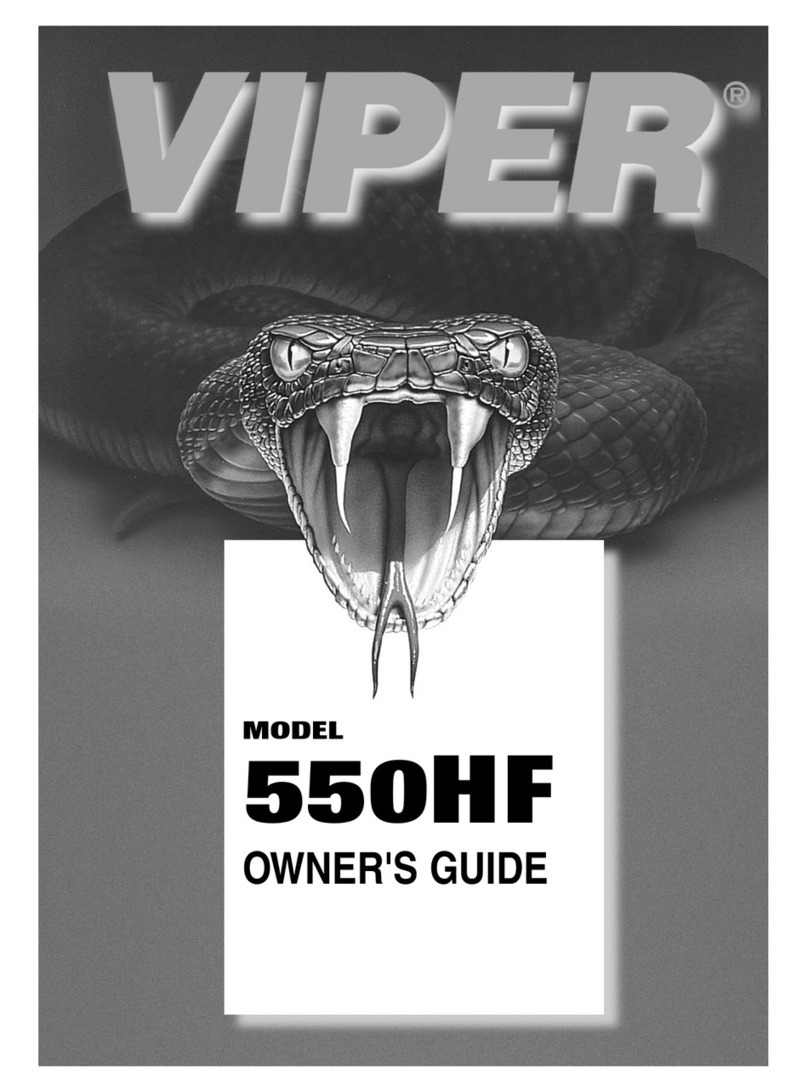 Viper 550HF User manual