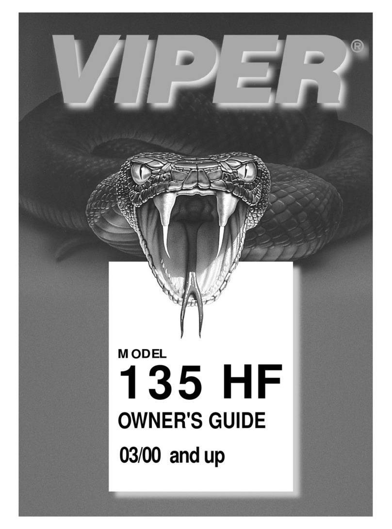 Viper 135 HF owner's guide