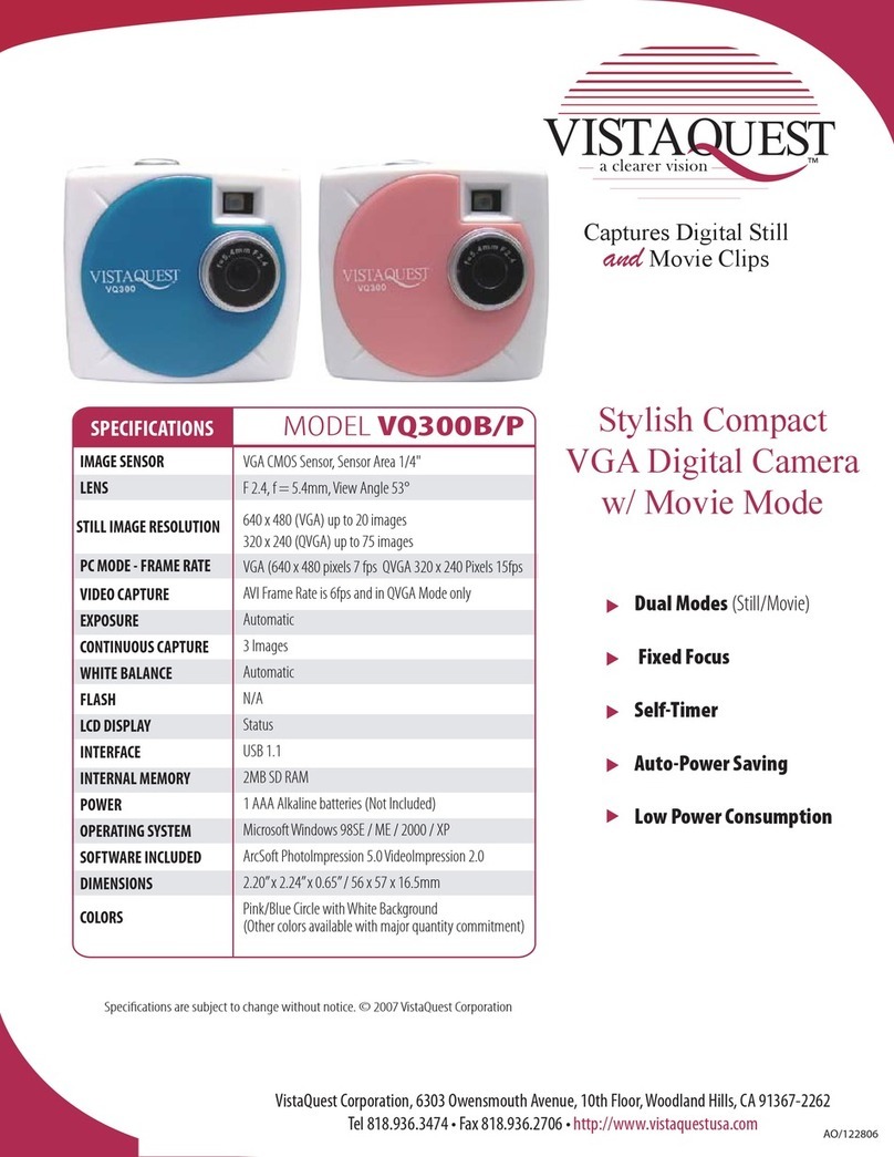 VistaQuest VQ300B/P User manual