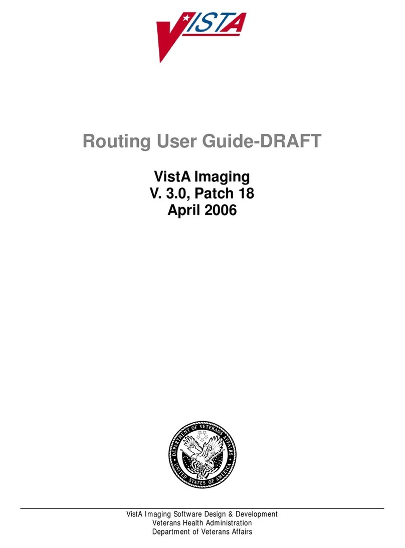 Vista Imaging Vista Routing user guide