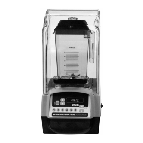Vitamix ADVANCE PERFORMANCE BEVERAGE BLENDING ALL... use and care manual
