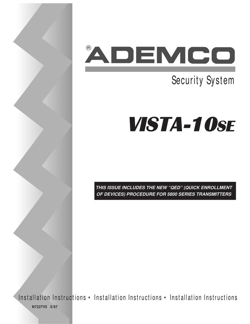 ADEMCO N7227V5 User manual