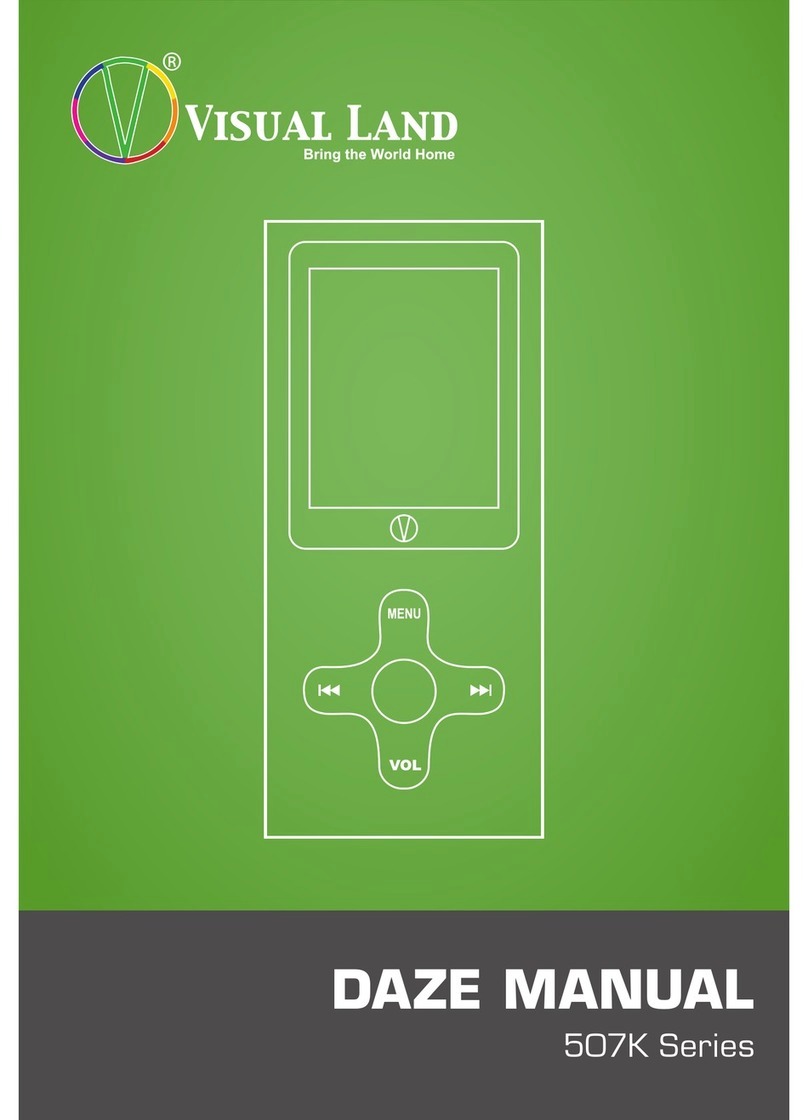 Visual Land Daze 507K Series User manual