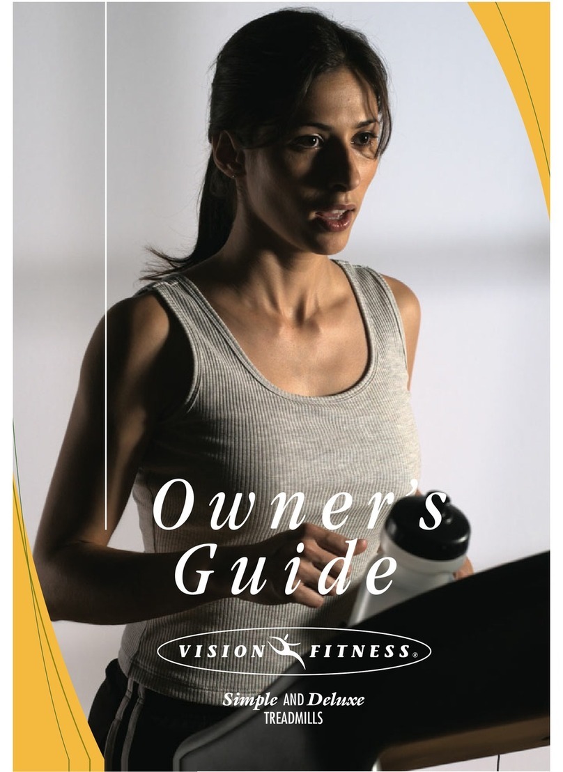 Vision Fitness Simple and Deluxe owner's guide