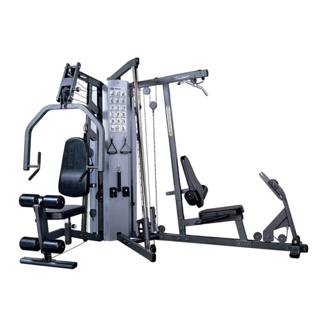 Vision Fitness Multi-Station Gym ST710 owner's guide