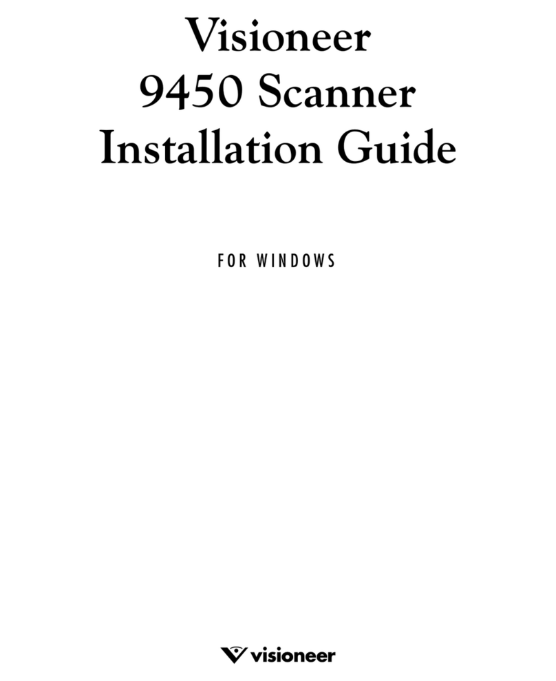 Visioneer OneTouch 9450 installation guide