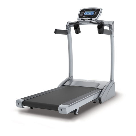 Vision Fitness T9250 Assembly guide