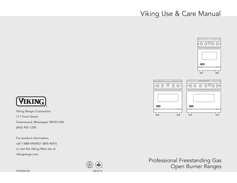 Viking F20705A EN Use & care manual