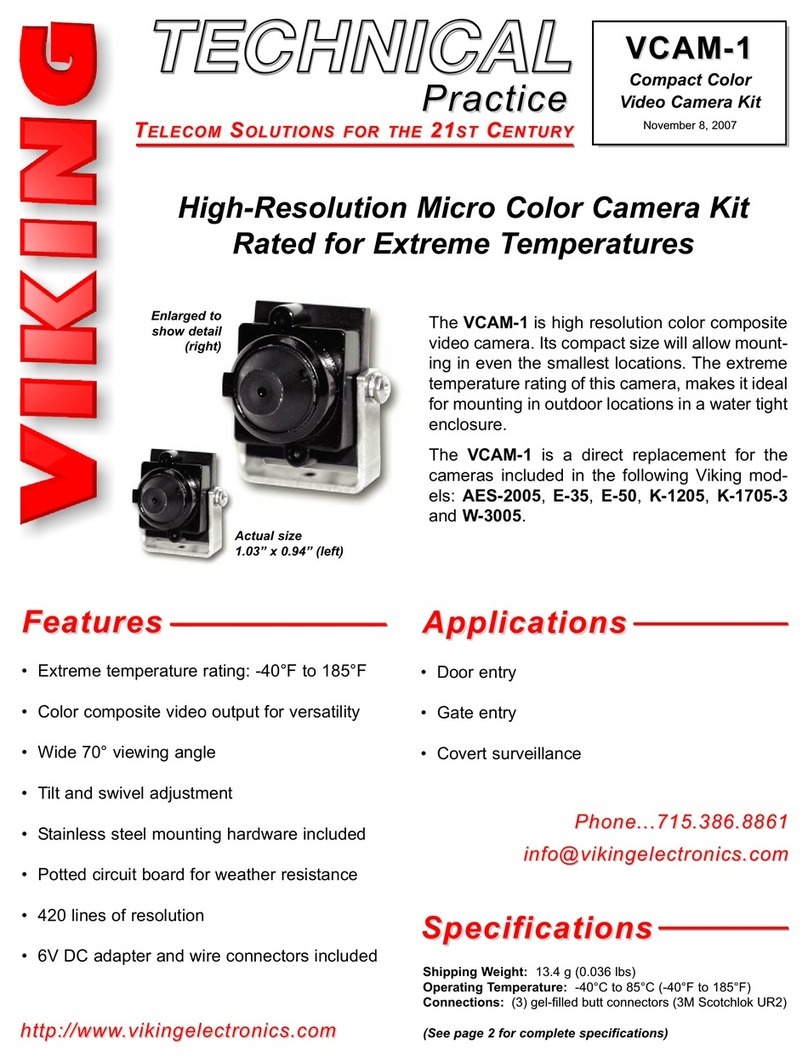 Viking Electronics AES-2005 Instructions for use