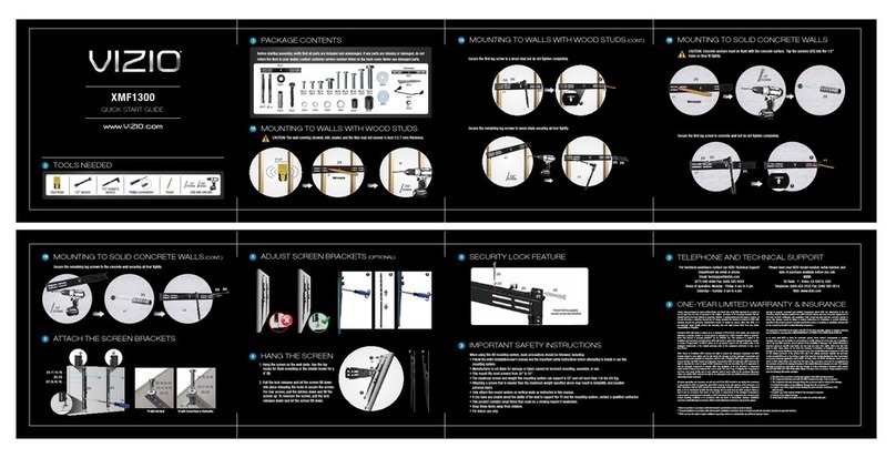 Vizio XMF1300 User manual