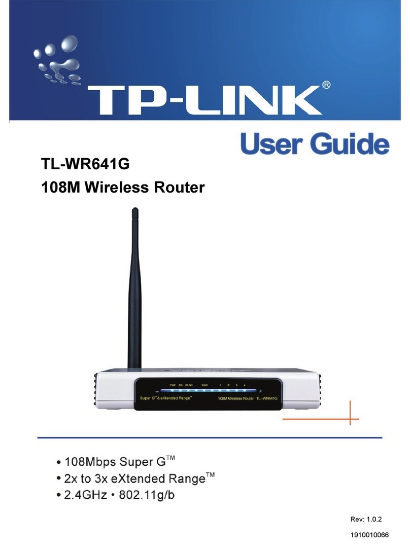 TP-Link TL-WR641G user guide