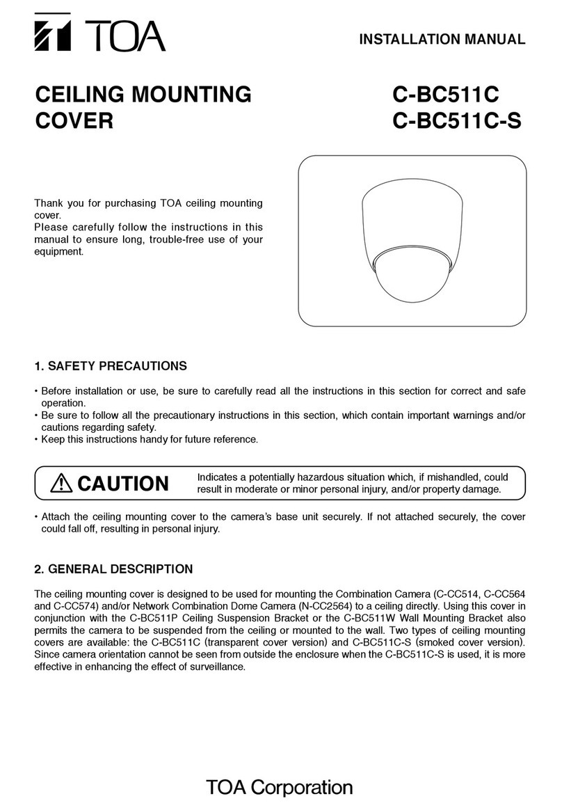 Toa C-BC511C User manual