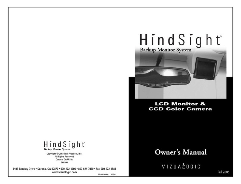 Vizualogic HindsightTM owner's manual