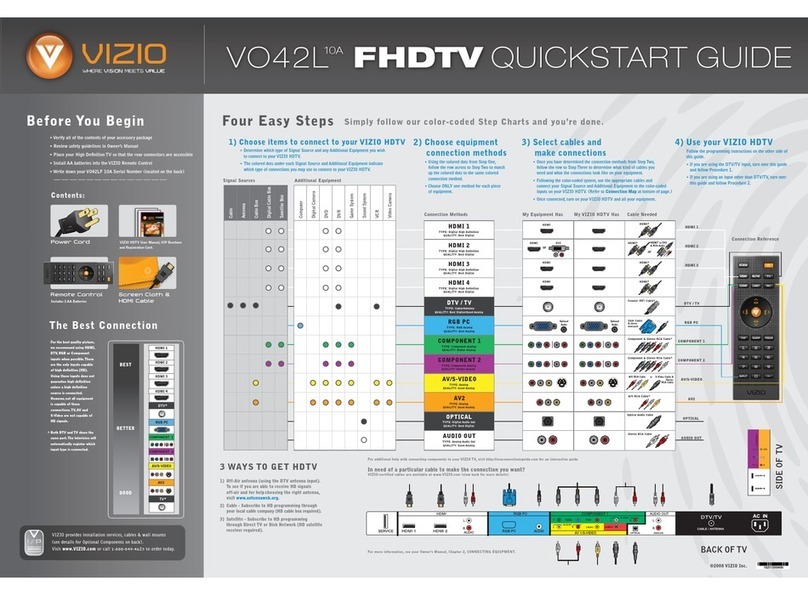 Vizio VO42LF User manual