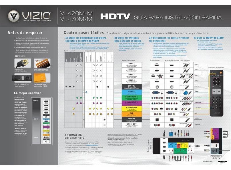 Vizio VL420M-M User manual