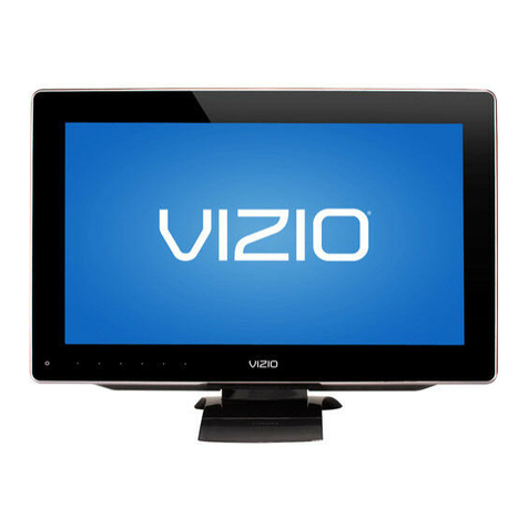 Vizio VM190XVT - XVT-Series 720p LED LCD HDTV User manual Vizio VM190XVT - XVT-Series 720p LED LCD HDTV User manual