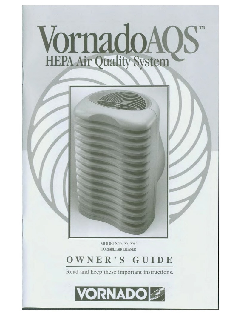 Vornado VornadoAQS 35C User manual