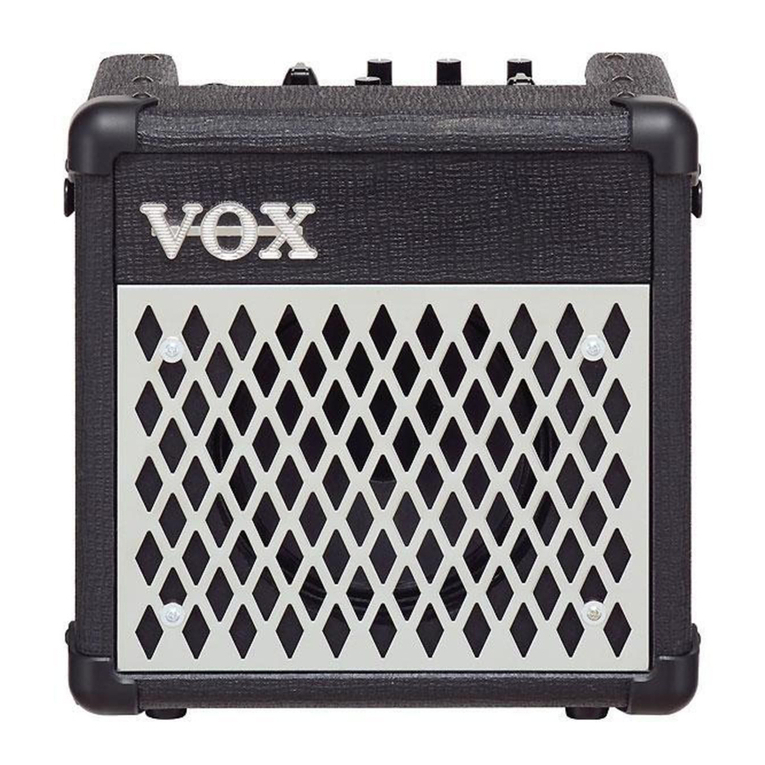 Vox DA5 User manual