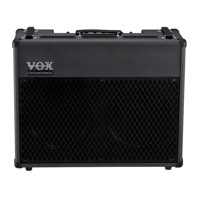 Vox AD100VT-XL User manual