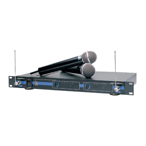 VocoPro UHF-3800 User manual