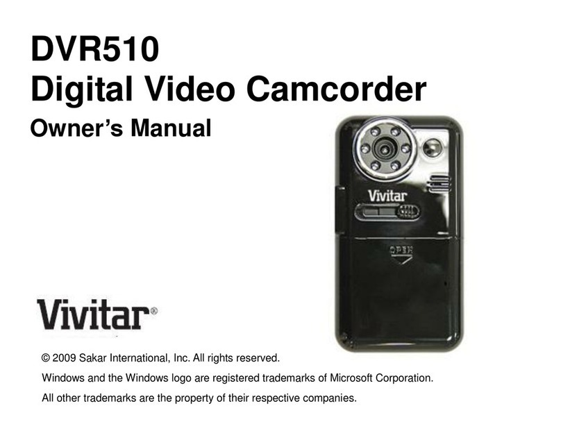 Vivitar DVR-510 owner's manual