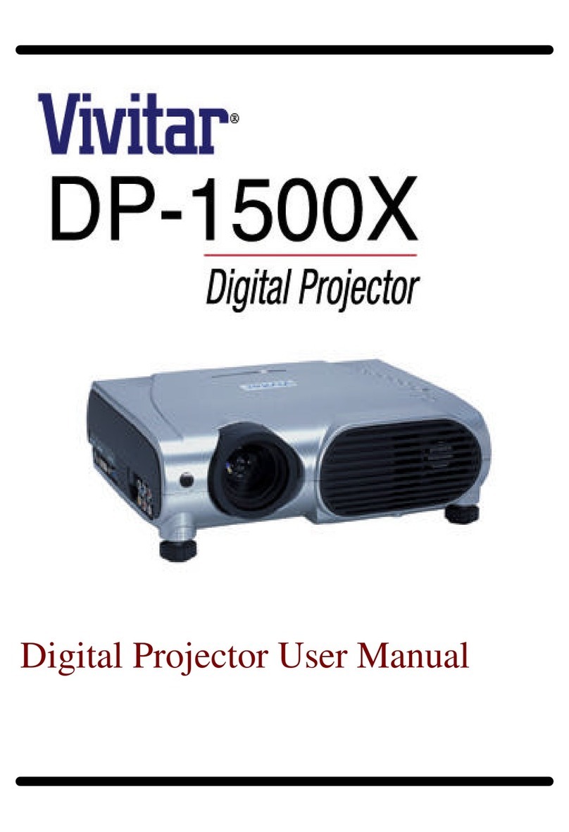 Vivitar DP1500 X user manual