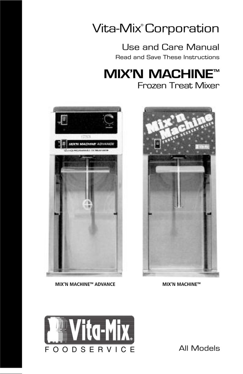 Vitamix MIX'N MACHINE use and care manual