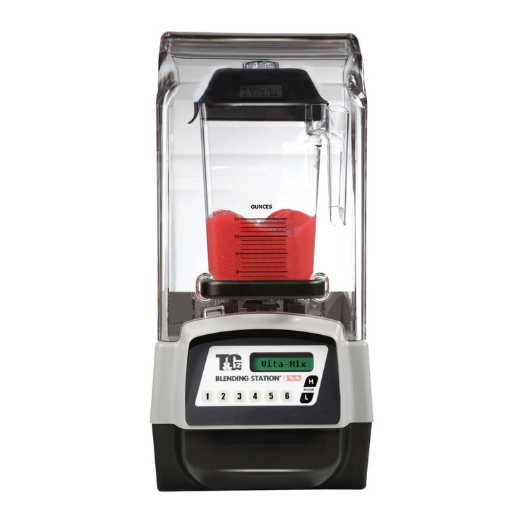 Vitamix T&G2 Blending Station owner's manual