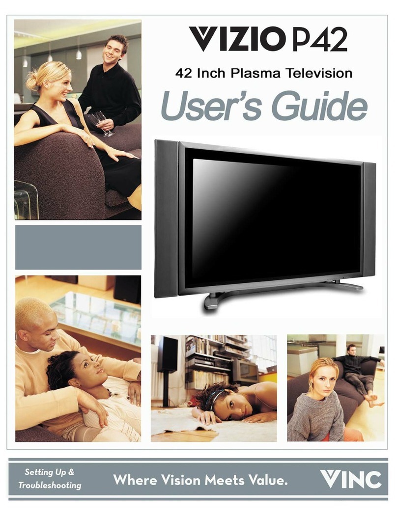 Vizio P42 User manual