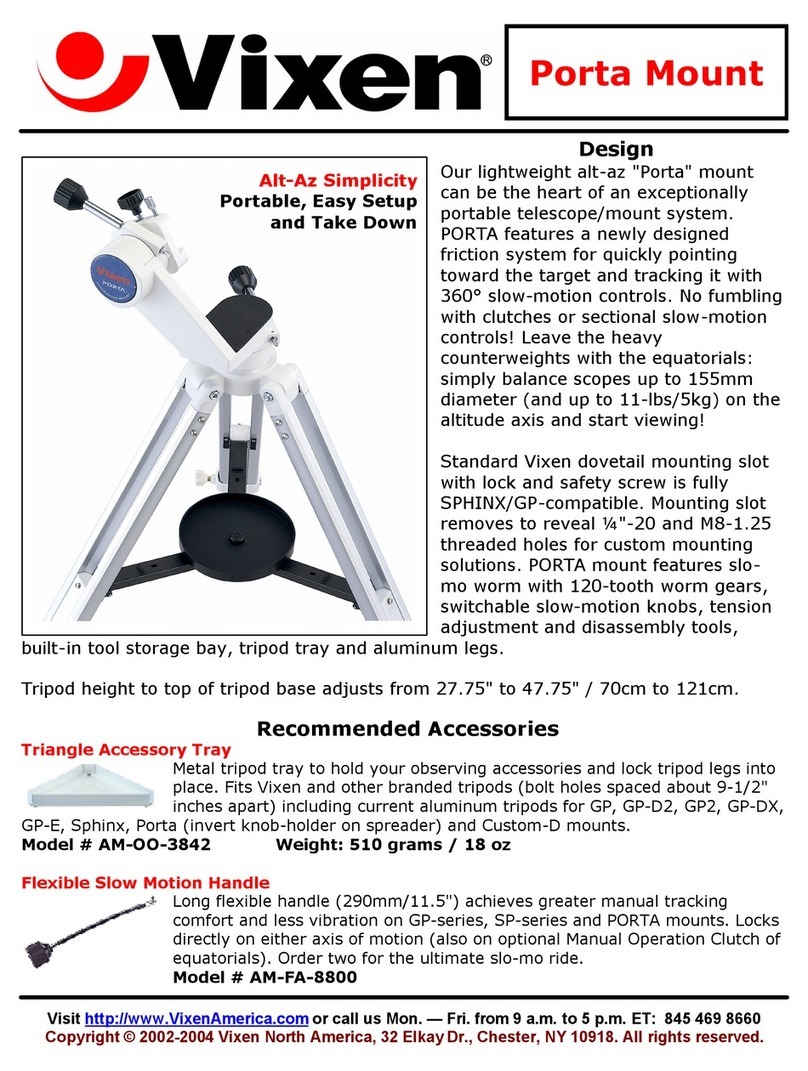 Vixen AM-OO-3842 Specifications