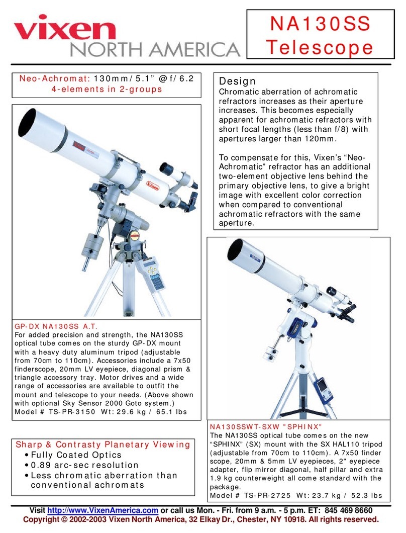 Vixen NA130SS User manual