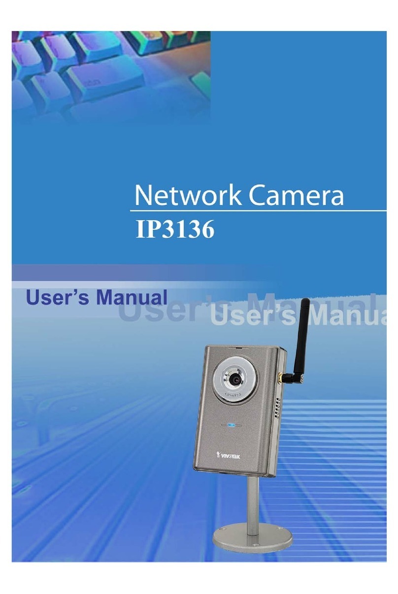 Vivotek IP3136 User manual