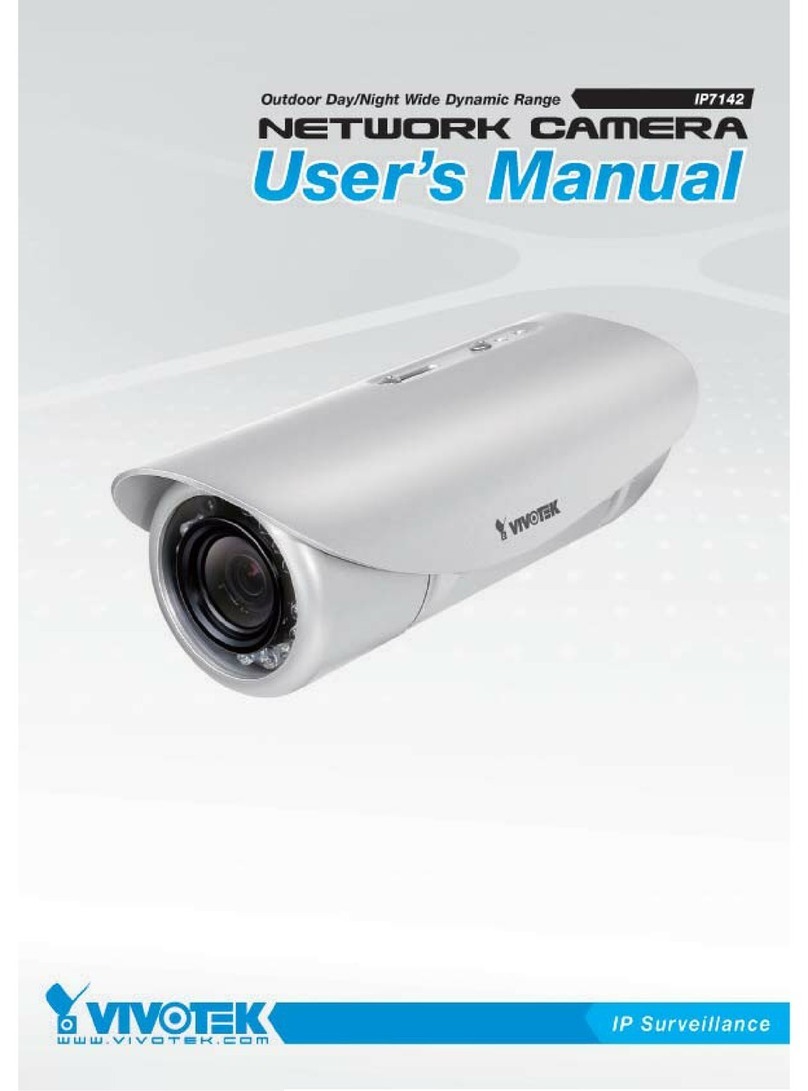Vivotek 4X-IP7142 User manual