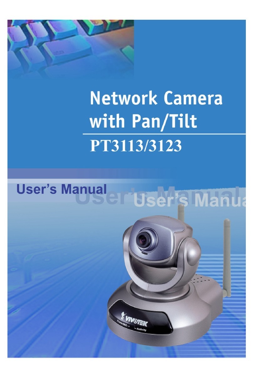 Vivotek PT3113 User manual