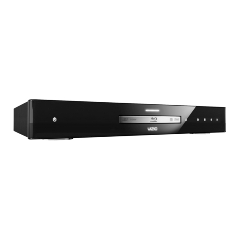 Vizio VBR100 - Blu-Ray Disc Player user manual