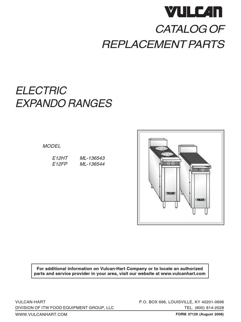 Vulcan-Hart E12FP Instruction Manual