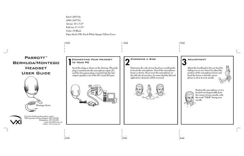 VXI Headsets user guide